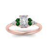 Load image into Gallery viewer, pear-accented-radiant-cut-diamond-ring-with-emerald-in-FD9289RARGEMGRANGLE3-NL-RG