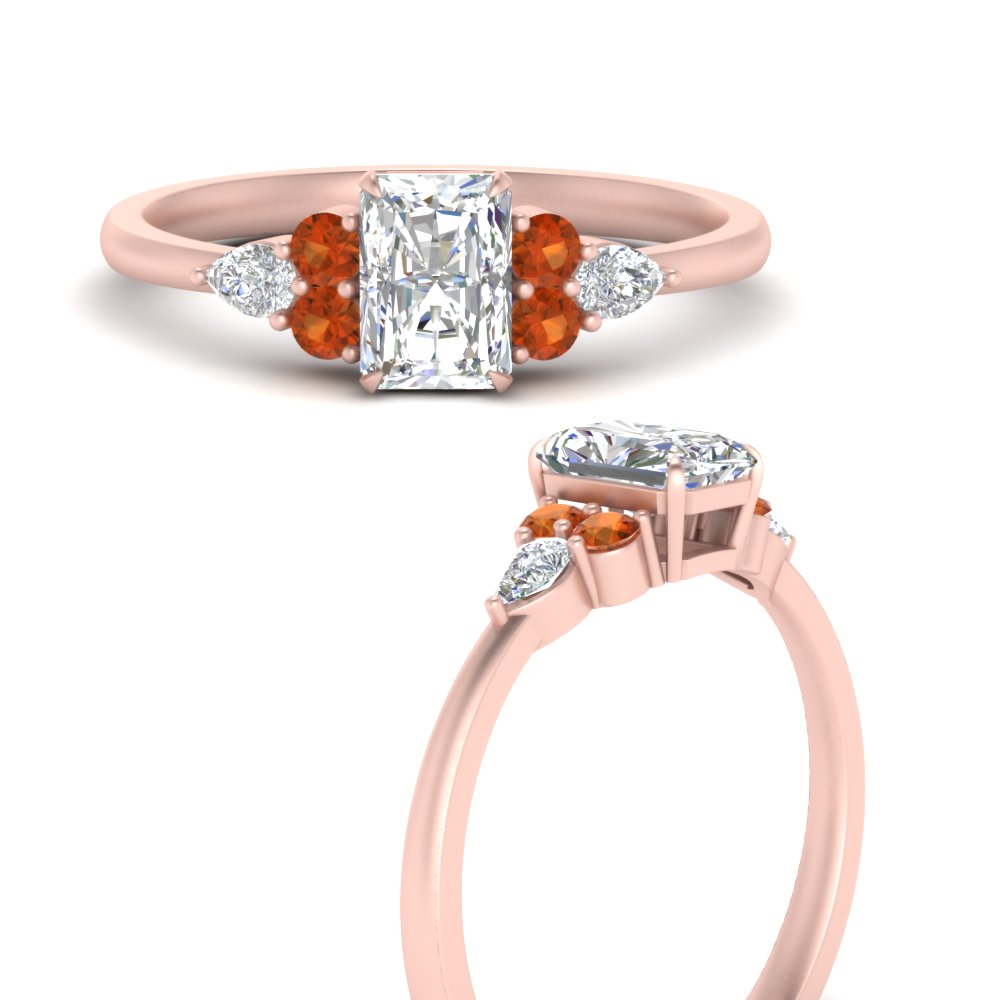 pear-accented-radiant-cut-diamond-ring-with-orange-sapphire-in-FD9289RARGSAORANGLE3-NL-RG