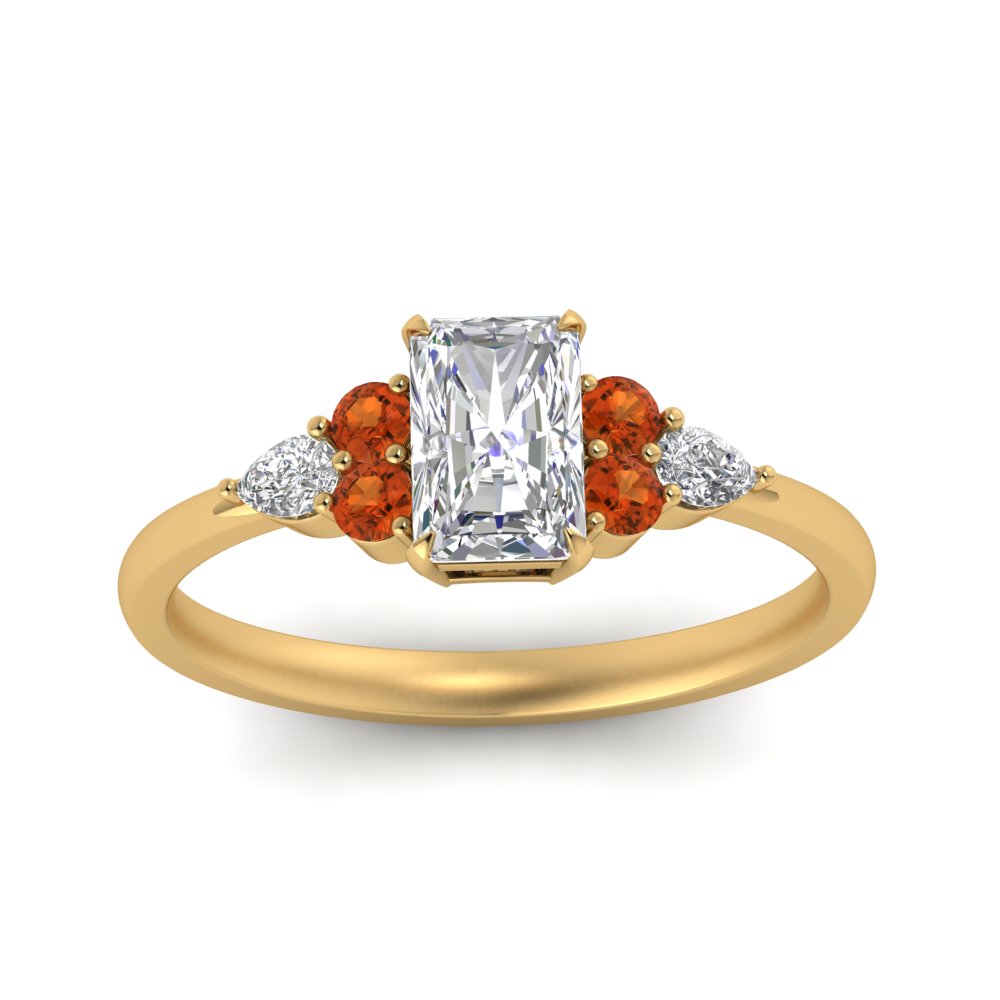 pear-accented-radiant-cut-diamond-ring-with-orange-sapphire-in-FD9289RARGSAORANGLE3-NL-YG
