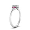 Load image into Gallery viewer, pear-accented-radiant-cut-diamond-ring-with-pink-sapphire-in-FD9289RARGSADRPIANGLE3-NL-WG