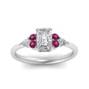 Load image into Gallery viewer, pear-accented-radiant-cut-diamond-ring-with-pink-sapphire-in-FD9289RARGSADRPIANGLE3-NL-WG