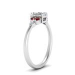 Load image into Gallery viewer, pear-accented-radiant-cut-diamond-ring-with-ruby-in-FD9289RARGRUDRANGLE3-NL-WG
