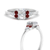 Load image into Gallery viewer, pear-accented-radiant-cut-diamond-ring-with-ruby-in-FD9289RARGRUDRANGLE3-NL-WG
