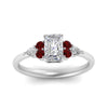 Load image into Gallery viewer, pear-accented-radiant-cut-diamond-ring-with-ruby-in-FD9289RARGRUDRANGLE3-NL-WG
