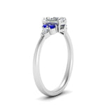 Load image into Gallery viewer, pear-accented-radiant-cut-diamond-ring-with-sapphire-in-FD9289RARGSABLANGLE3-NL-WG
