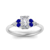 Load image into Gallery viewer, pear-accented-radiant-cut-diamond-ring-with-sapphire-in-FD9289RARGSABLANGLE3-NL-WG