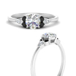 Load image into Gallery viewer, pear-accented-round-cut-diamond-ring-with-black-diamond-in-FD9289RORGBLACKANGLE3-NL-WG
