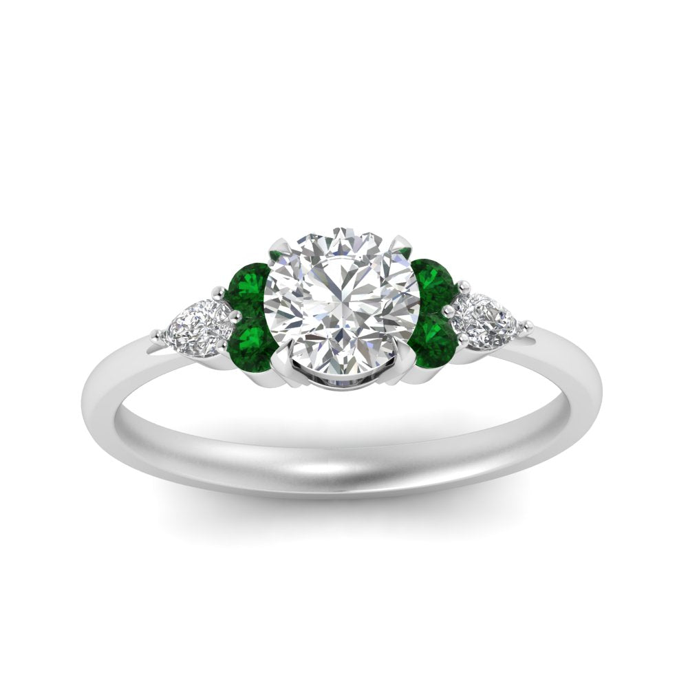 pear-accented-round-cut-diamond-ring-with-emerald-in-FD9289RORGEMGRANGLE3-NL-WG