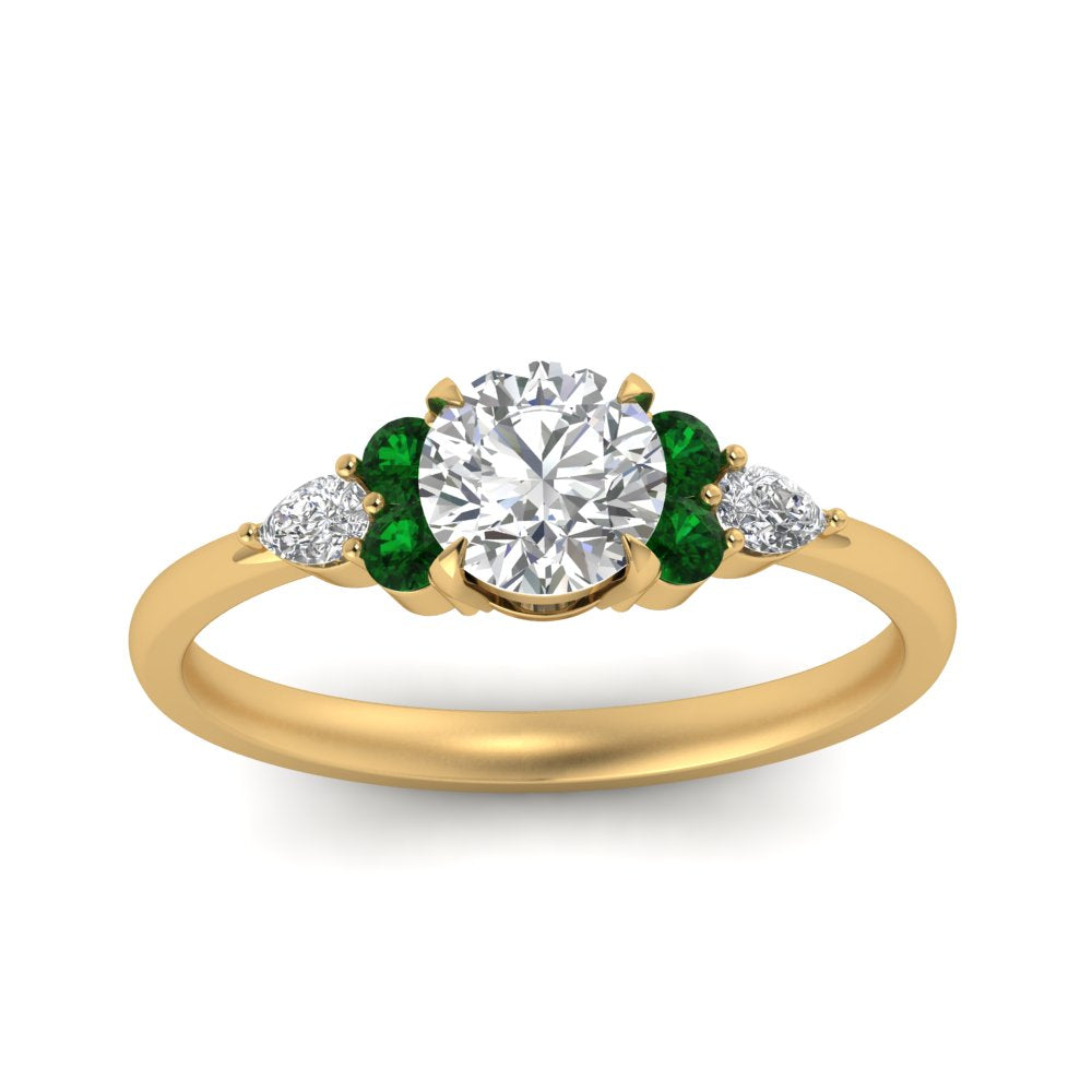 pear-accented-round-cut-diamond-ring-with-emerald-in-FD9289RORGEMGRANGLE3-NL-YG