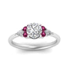 Load image into Gallery viewer, pear-accented-round-cut-diamond-ring-with-pink-sapphire-in-FD9289RORGSADRPIANGLE3-NL-WG