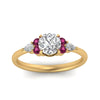 Load image into Gallery viewer, pear-accented-round-cut-diamond-ring-with-pink-sapphire-in-FD9289RORGSADRPIANGLE3-NL-YG
