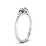 Load image into Gallery viewer, pear-accented-round-cut-diamond-ring-with-black-diamond-in-FD9289RORGBLACKANGLE3-NL-WG
