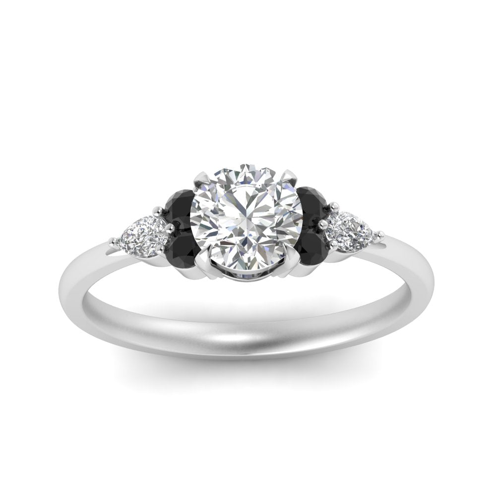 pear-accented-round-cut-diamond-ring-with-black-diamond-in-FD9289RORGBLACKANGLE3-NL-WG