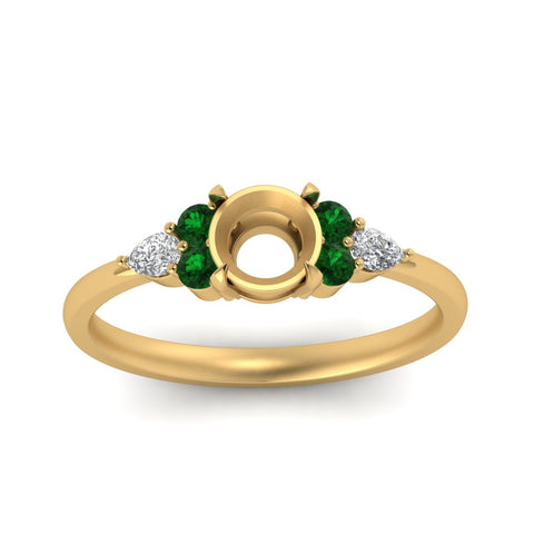 pear-accented-semi-mount-diamond-ring-with-emerald-in-FDT9289SM-YGEMGRANGLE3-NL-YG