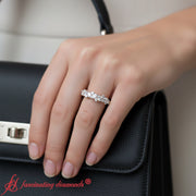 pear-and-round-cluster-anniversary-band-rose-gold-fdwb9174-0.50ct-model