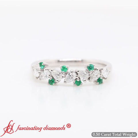pear-and-round-cluster-anniversary-band-with-emerald-in-platinum-fd9174b-0-50-ct-11