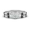 Load image into Gallery viewer, pear-black-diamond-floating-marquise-accent-ring-with-eternity-wedding-band-in-white-gold-FDEWB9398PEGBLACK-NL-WG.jpg?v=1758802209