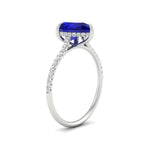 Load image into Gallery viewer, pear-blue-sapphire-and-round-diamond-under-halo-promise-ring-in-white-gold-FD9788PERGSABL-NL-WG.jpg
