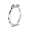 Load image into Gallery viewer, pear-crown-halo-black-diamond-engagement-ring-in-FD10008PERGBLACKANGLE3-NL-WG