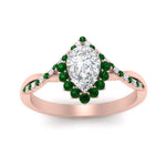 Load image into Gallery viewer, pear-crown-halo-emerald-engagement-ring-in-FD10008PERGEMGRANGLE3-NL-RG
