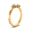 Load image into Gallery viewer, pear-crown-halo-orange-sapphire-engagement-ring-in-FD10008PERGSAORANGLE3-NL-YG