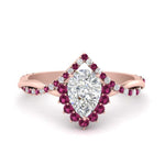 Load image into Gallery viewer, pear-crown-halo-pink-sapphire-engagement-ring-in-FD10008PERGSADRPIANGLE3-NL-RG
