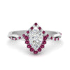 Load image into Gallery viewer, pear-crown-halo-pink-sapphire-engagement-ring-in-FD10008PERGSADRPIANGLE3-NL-WG