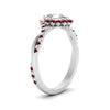 Load image into Gallery viewer, pear-crown-halo-ruby-engagement-ring-in-FD10008PERGRUDRANGLE3-NL-WG