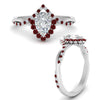 Load image into Gallery viewer, pear-crown-halo-ruby-engagement-ring-in-FD10008PERGRUDRANGLE3-NL-WG