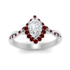 Load image into Gallery viewer, pear-crown-halo-ruby-engagement-ring-in-FD10008PERGRUDRANGLE3-NL-WG