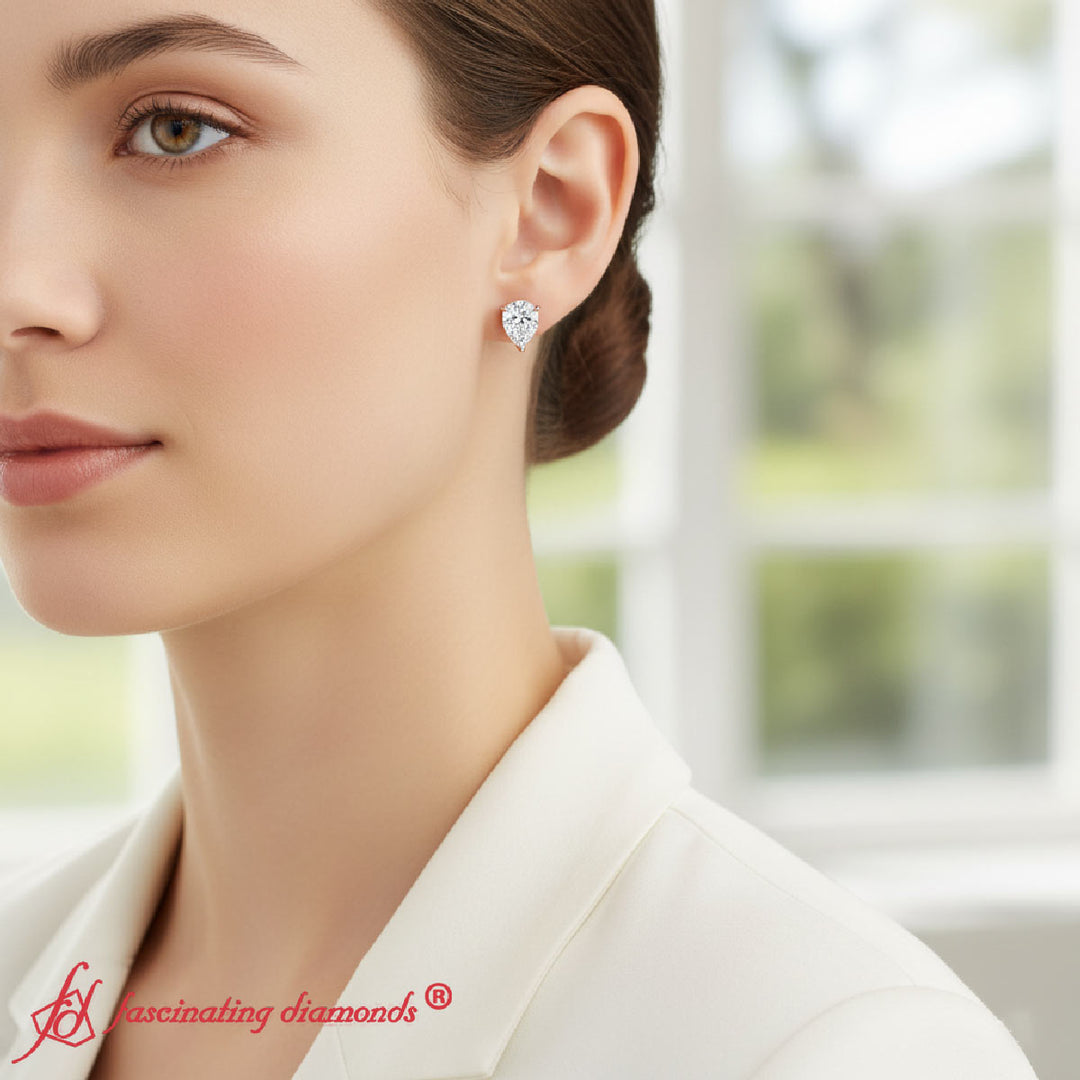 pear-cut-3-prong-earring-diamond-2-carat-in-rose-gold-FDEAR-10411PE-2.00CT