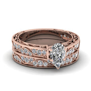 pear-cut-antique-filigree-wedding-ring-set-in-rose-gold-FDENS3543PE-NL-RG