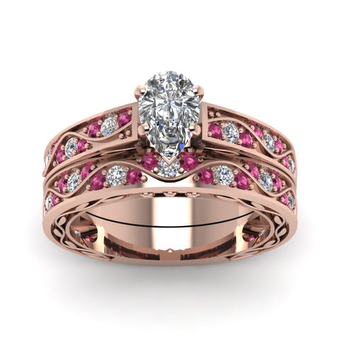 pear-cut-antique-filigree-wedding-ring-set-with-pink-sapphire-in-rose-gold-FDENS3543PEGSADRPIANGLE5-NL-RG