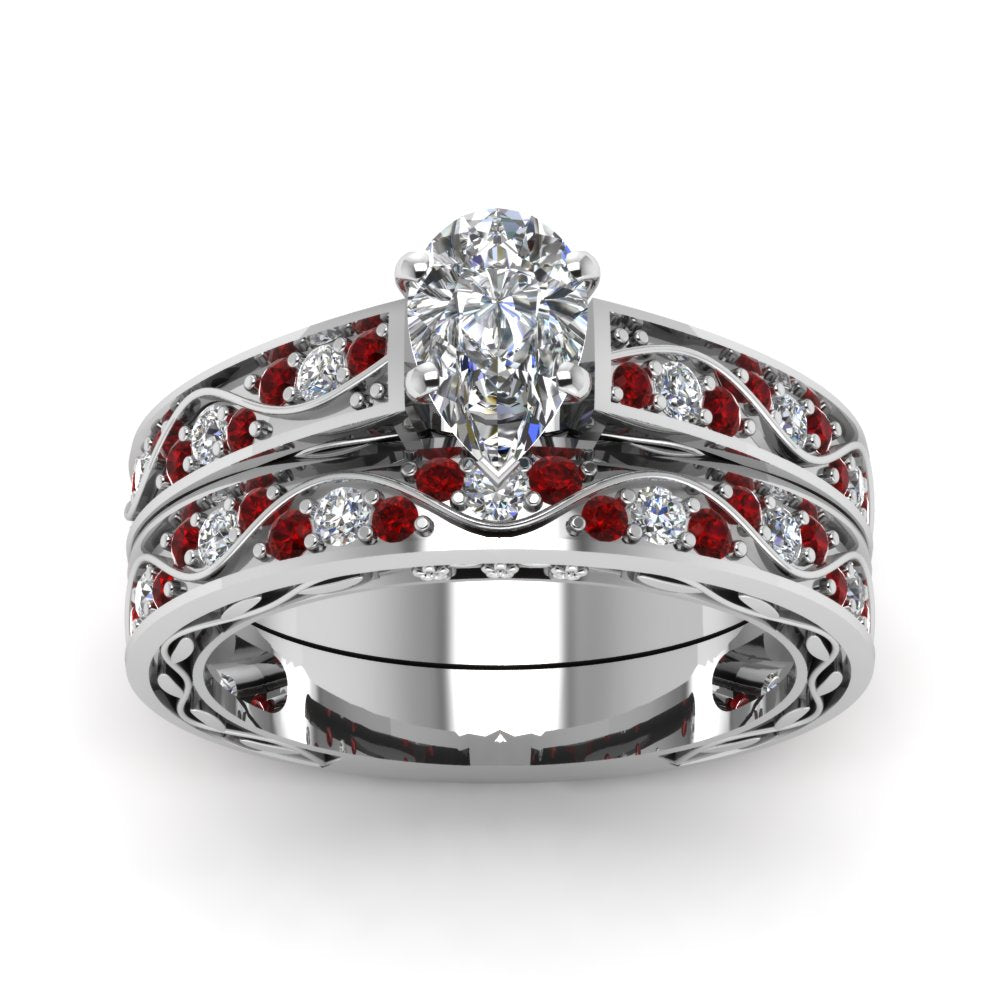 pear-cut-antique-filigree-wedding-ring-set-with-ruby-in-white-gold-FDENS3543PEGRUDRANGLE5-NL-WG