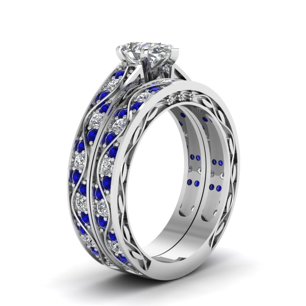 pear-cut-antique-filigree-wedding-ring-set-with-sapphire-in-white-gold-FDENS3543PEGSABLANGLE2-NL-WG