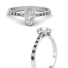 Load image into Gallery viewer, pear-cut-cathedral-pave-diamond-engagement-ring-with-black-diamond-in-white-gold-FD11145PERGBLACKANGLE3-NL-WG.png?v