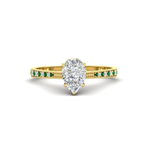 Load image into Gallery viewer, pear-cut-cathedral-pave-diamond-engagement-ring-with-emerald-in-yellow-gold-FD11145PERGEMGR-NL-YG_2a2c0125-5bc8-4ce4-98d3-d56f0a0ee74d.png?v
