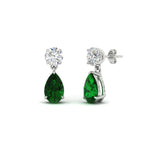 Load image into Gallery viewer, pear-cut-emerald-stud-earrings-with-drop-design-in-white-gold-fdear11550pegemgrangle1-nl-wg_c0601eab-26c3-464c-bbed-9197dfc63a95.jpg?v=1769058047