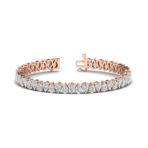 pear-diamond-14-ct-tennis-bracelet