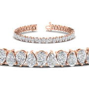 pear-diamond-14-ct-tennis-bracelet