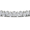 Load image into Gallery viewer, Pear Diamond 14 Ct Tennis Bracelet