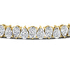 Load image into Gallery viewer, Pear Diamond 14 Ct Tennis Bracelet