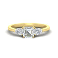 Thumbnail 41 - pear-diamond-cathedral-asscher-cut-engagement-ring-in-yellow-gold-fdenr9210asrsleep-nl-yg