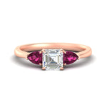 Load image into Gallery viewer, pear-diamond-cathedral-asscher-cut-engagement-ring-with-pink-sapphire-in-rose-gold-fdenr9210asrgsadrpisleep-nl-rg_ec487c13-2b53-4f45-94e5-a7712a4d1366.jpg?v=1758259331
