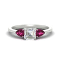 Thumbnail 29 - pear-diamond-cathedral-asscher-cut-engagement-ring-with-pink-sapphire-in-white-gold-fdenr9210asrgsadrpisleep-nl-wg