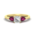 Thumbnail 49 - pear-diamond-cathedral-asscher-cut-engagement-ring-with-pink-sapphire-in-yellow-gold-fdenr9210asrgsadrpisleep-nl-yg