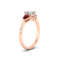 Thumbnail 20 - pear-diamond-cathedral-asscher-cut-engagement-ring-with-ruby-in-rose-gold-fdenr9210asrgrudrangle2-nl-rg