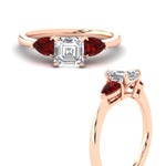 Load image into Gallery viewer, pear-diamond-cathedral-asscher-cut-engagement-ring-with-ruby-in-rose-gold-fdenr9210asrgrudrangle3-nl-rg.jpg?v=1758259331
