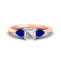 Thumbnail 5 - pear-diamond-cathedral-asscher-cut-engagement-ring-with-sapphire-in-rose-gold-fdenr9210asrgsablsleep-nl-rg