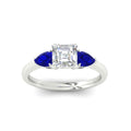 Thumbnail 27 - pear-diamond-cathedral-asscher-cut-engagement-ring-with-sapphire-in-white-gold-fdenr9210asrgsablangle5-nl-wg
